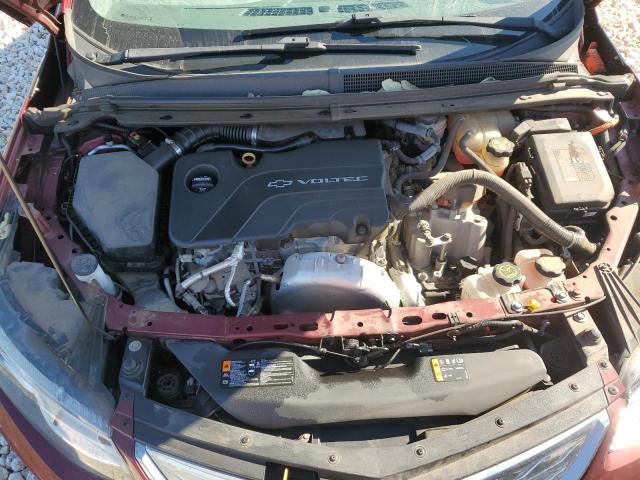 1G1RA6S50HU172168 - 2017 CHEVROLET VOLT LT RED photo 11