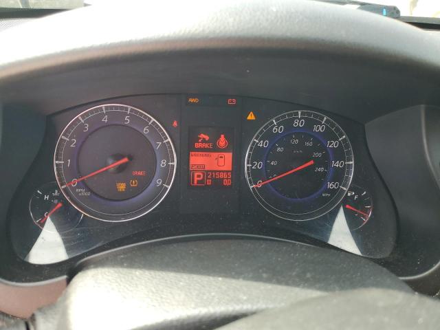 JN1AJ0HR5AM752262 - 2010 INFINITI EX35 BASE 银色 照片 9