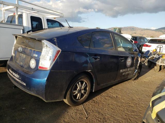 JTDKN3DU7B0250055 - 2011 TOYOTA PRIUS BLUE photo 3