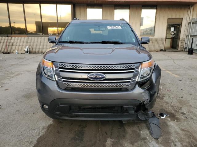 1FMHK8F80CGB00244 - 2012 FORD EXPLORER LIMITED GRAY photo 5