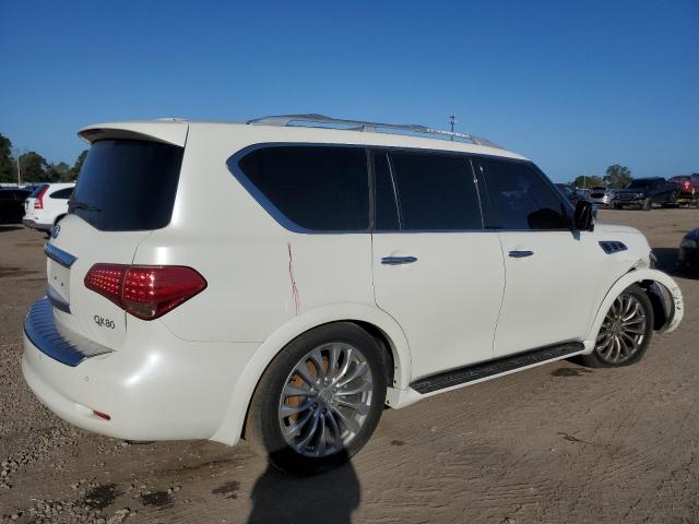 JN8AZ2ND0F9770290 - 2015 INFINITI QX80 WHITE photo 3