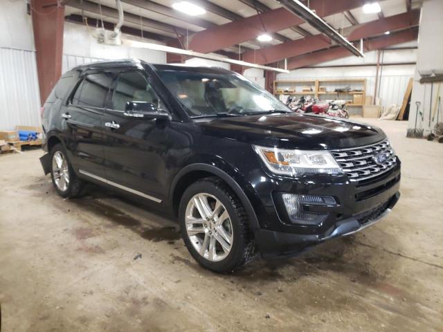 1FM5K8F87GGB50678 - 2016 FORD EXPLORER LIMITED BLACK photo 4