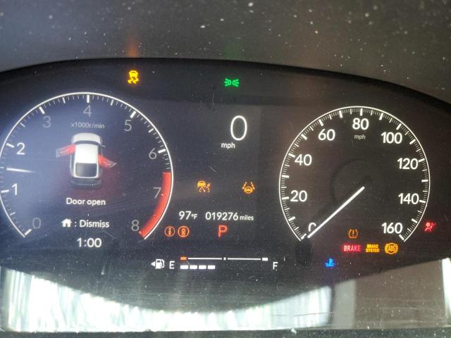 19XFL1H74PE012193 - 2023 HONDA CIVIC EXL ვერცხლისფერი ფოტო 9