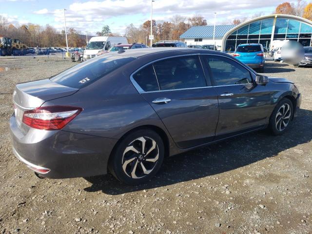 1HGCR2F82GA124627 - 2016 HONDA ACCORD EXL GRAY photo 3