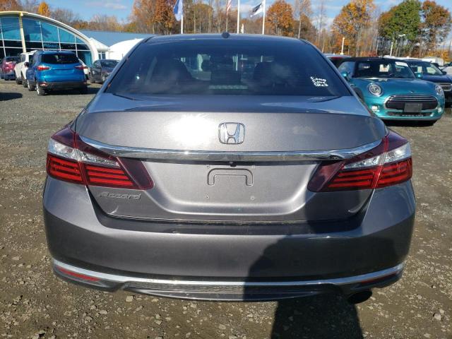 1HGCR2F82GA124627 - 2016 HONDA ACCORD EXL GRAY photo 6