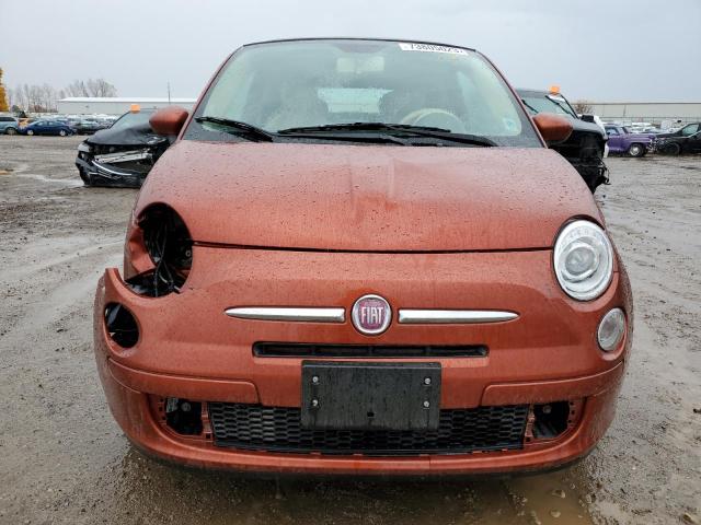 3C3CFFDR1CT383093 - 2012 FIAT 500 POP BROWN photo 5