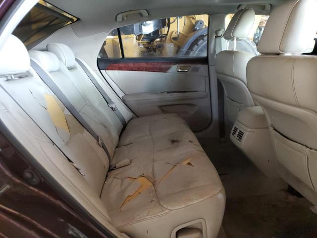 4T1BK3DB3BU410296 - 2011 TOYOTA AVALON BASE 栗色 照片 10