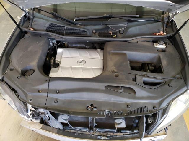 2T2ZK1BA0AC016389 - 2010 LEXUS RX 350 GRAY photo 12