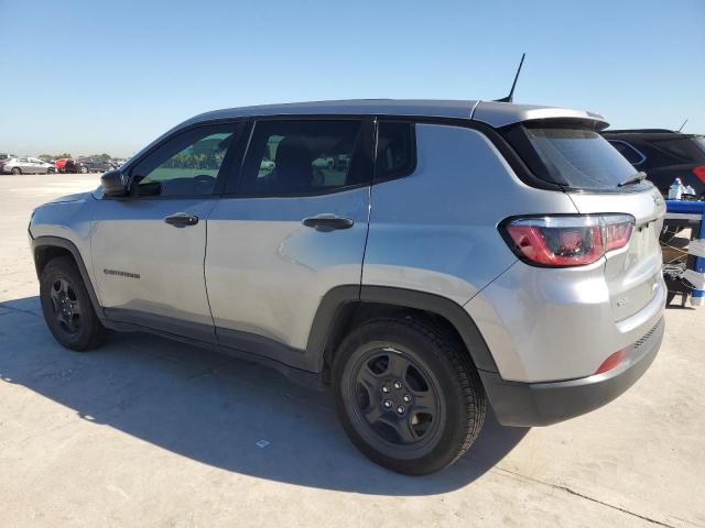 3C4NJCAB2LT225130 - 2020 JEEP COMPASS SPORT SILVER photo 2