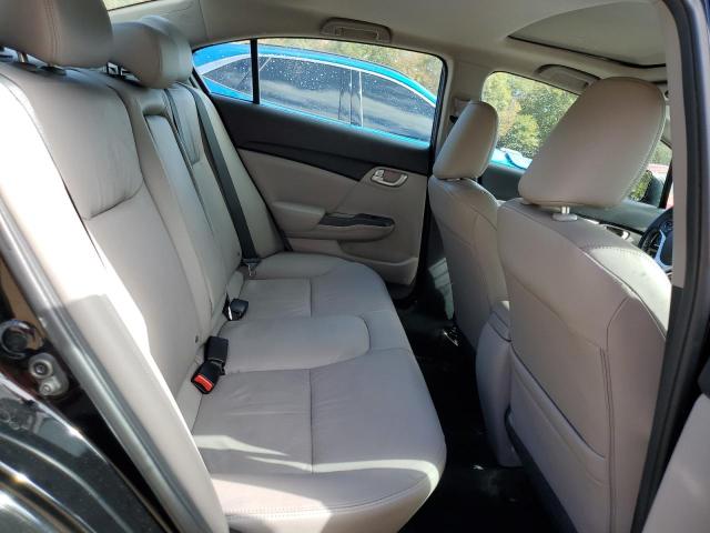 2HGFB2F95FH506029 - 2015 HONDA CIVIC EXL შავი ფოტო 10