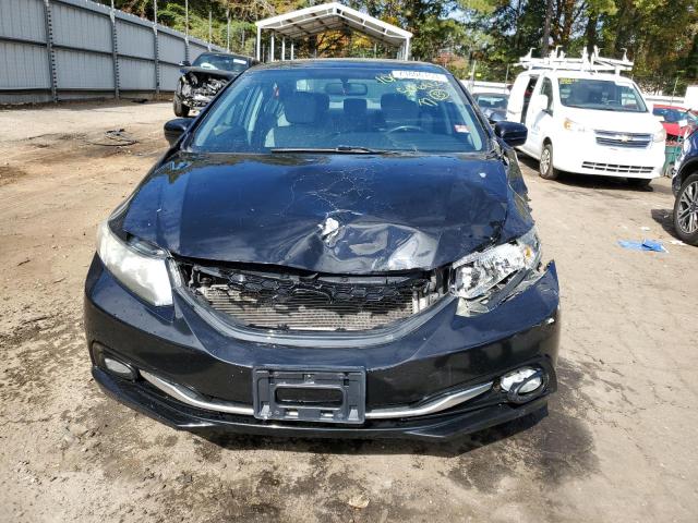 2HGFB2F95FH506029 - 2015 HONDA CIVIC EXL შავი ფოტო 5