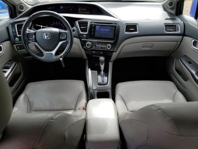 2HGFB2F95FH506029 - 2015 HONDA CIVIC EXL შავი ფოტო 8