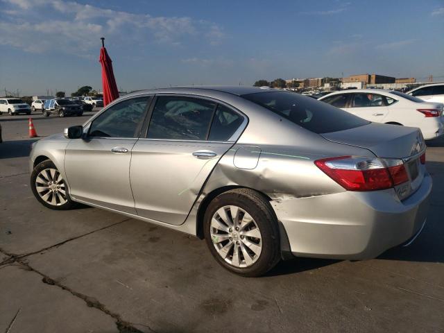 1HGCR2F81EA174612 - 2014 HONDA ACCORD EXL SILVER photo 2