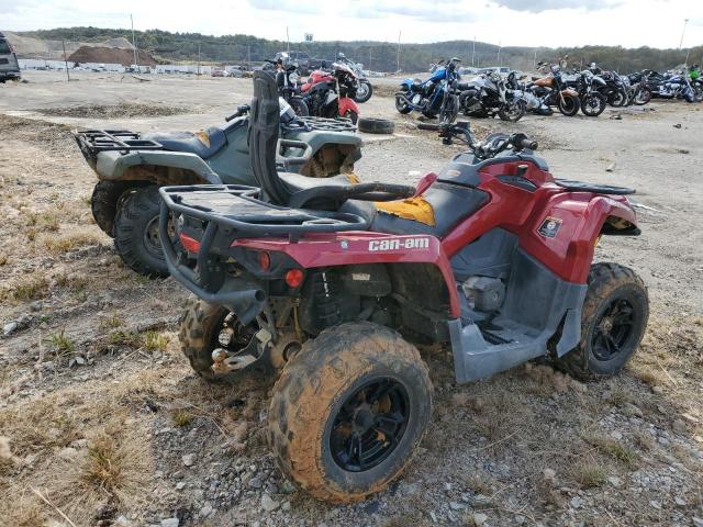 3JBLPAT45JJ001533 - 2018 CAN-AM OUTLANDER XT 570 BURGUNDY photo 4