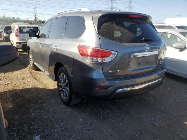 5N1AR2MM6FC677107 - 2015 NISSAN PATHFINDER S GRAY photo 2