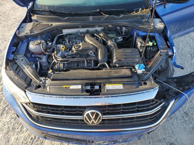 3VW5M7BUXRM064833 - 2024 VOLKSWAGEN JETTA S BLUE photo 11