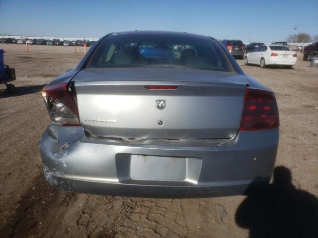 2B3KA43H77H770962 - 2007 DODGE CHARGER SE SILVER photo 6