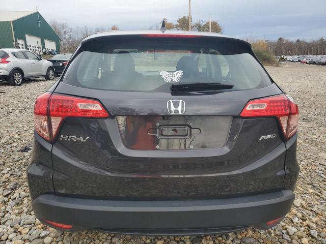 3CZRU6H35JG725467 - 2018 HONDA HR-V LX BLACK photo 6