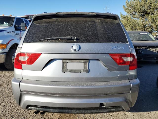 WBXPA93406WG85417 - 2006 BMW X3 3.0I GRAY photo 6