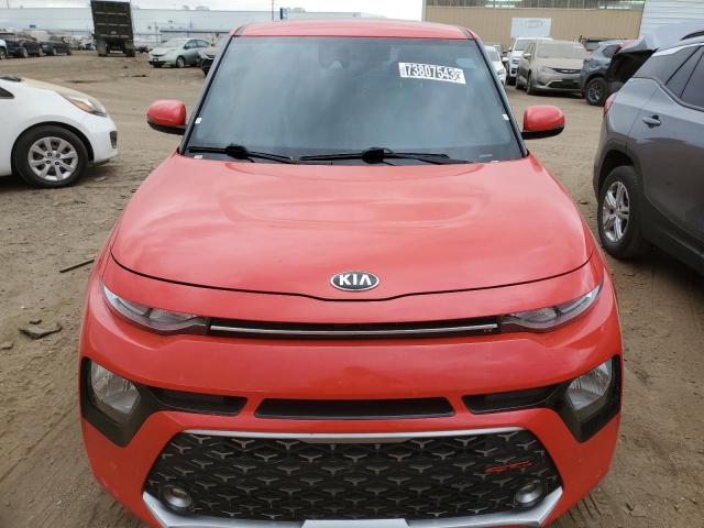 KNDJ63AUXM7758365 - 2021 KIA SOUL GT LINE RED photo 5