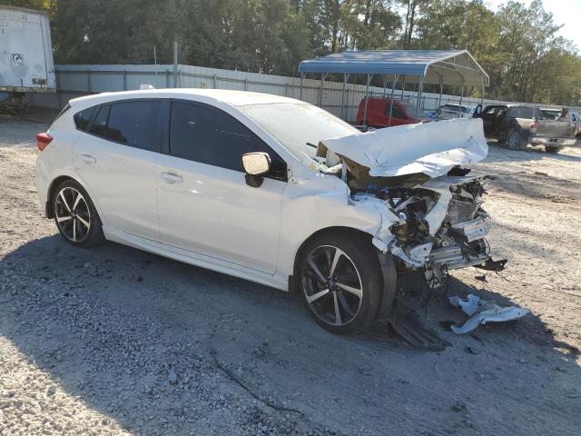 4S3GTAM62L3714838 - 2020 SUBARU IMPREZA SPORT WHITE photo 4