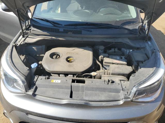 KNDJP3A54K7697517 - 2019 KIA SOUL + GRAY photo 12