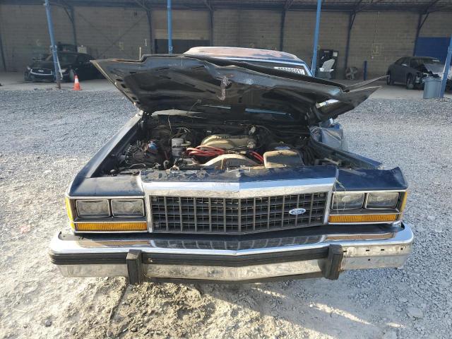 2FABP42F5GX122500 - 1986 FORD LTD CROWN VICTORIA BLUE photo 5