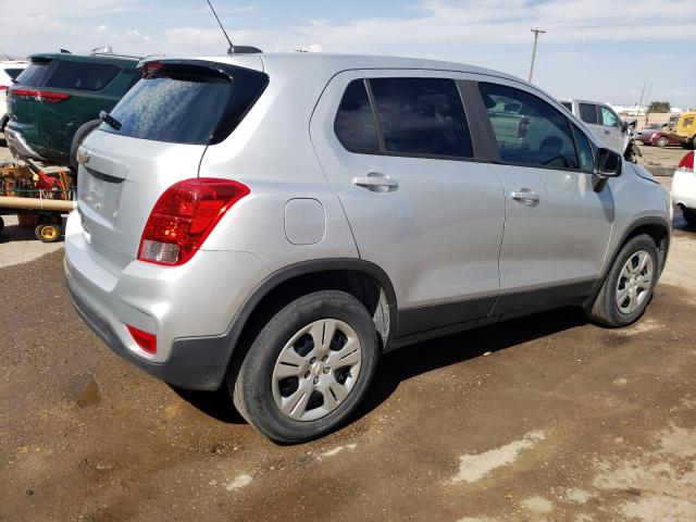 3GNCJKSB1JL297005 - 2018 CHEVROLET TRAX LS SILVER photo 3