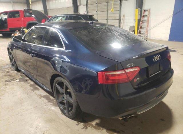 WAURV78T09A032077 - 2009 AUDI S5 QUATTRO BLUE photo 4