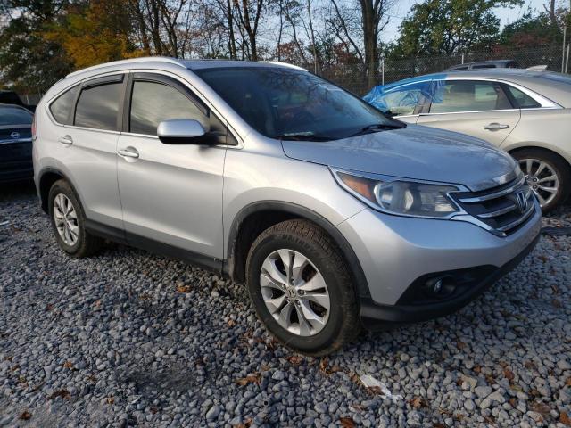 2HKRM4H78CH612510 - 2012 HONDA CR-V EXL SILVER photo 4