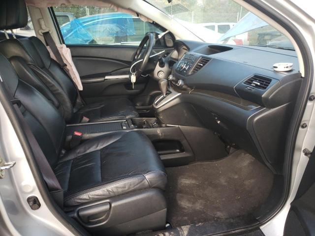 2HKRM4H78CH612510 - 2012 HONDA CR-V EXL SILVER photo 7