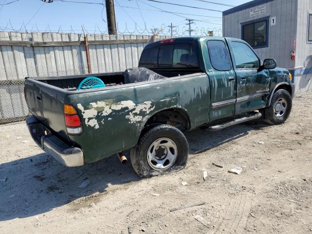 5TBRN34124S445073 - 2004 TOYOTA TUNDRA ACCESS CAB SR5 GREEN photo 3