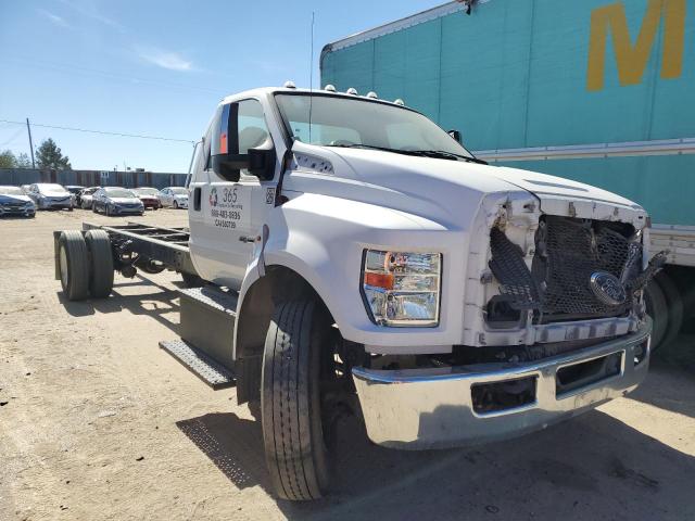 1FDWF7DE2KDF10350 - 2019 FORD F750 SUPER DUTY WHITE photo 1