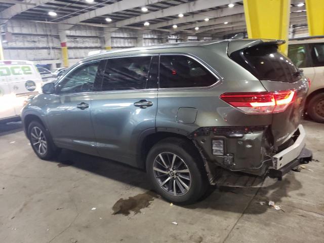 5TDJZRFH3JS912583 - 2018 TOYOTA HIGHLANDER SE GRAY photo 2