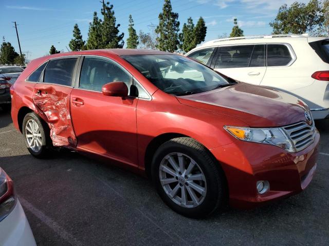 4T3ZE11A89U016638 - 2009 TOYOTA VENZA RED photo 4