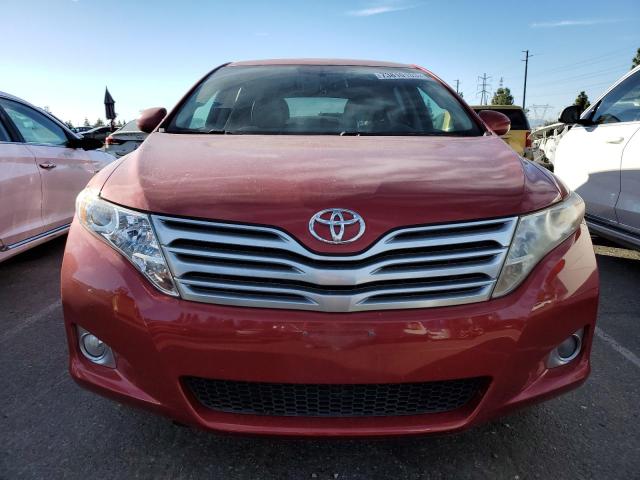 4T3ZE11A89U016638 - 2009 TOYOTA VENZA RED photo 5