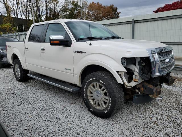 1FTFW1ET9CFA64315 - 2012 FORD F150 SUPERCREW WHITE photo 4