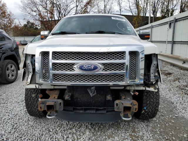 1FTFW1ET9CFA64315 - 2012 FORD F150 SUPERCREW WHITE photo 5