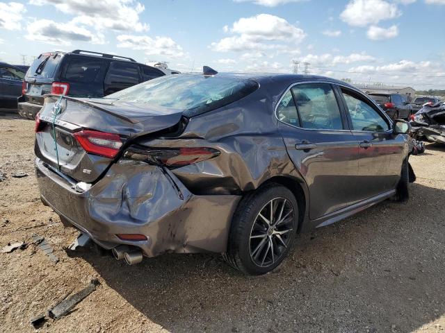 4T1G11AK9PU808220 - 2023 TOYOTA CAMRY SE NIGHT SHADE GRAY photo 3