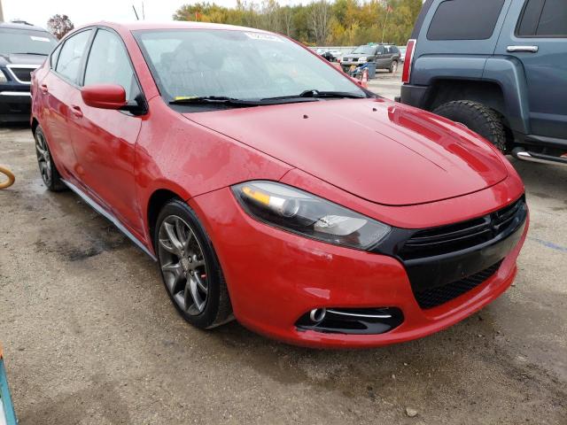 1C3CDFBB8ED868688 - 2014 DODGE DART SXT RED photo 4