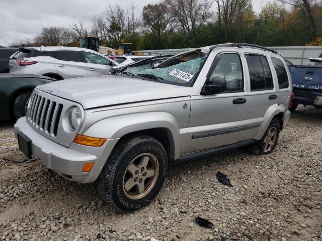1J4GL38K45W639977 - 2005 JEEP LIBERTY RENEGADE 银色 照片 1