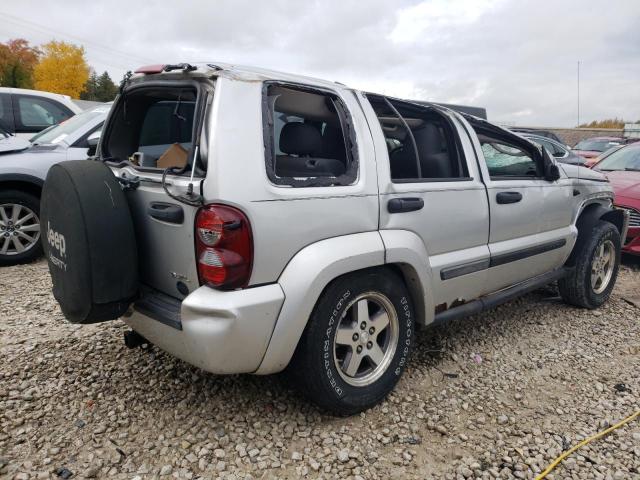 1J4GL38K45W639977 - 2005 JEEP LIBERTY RENEGADE 银色 照片 3