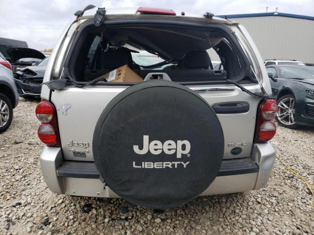 1J4GL38K45W639977 - 2005 JEEP LIBERTY RENEGADE 银色 照片 6
