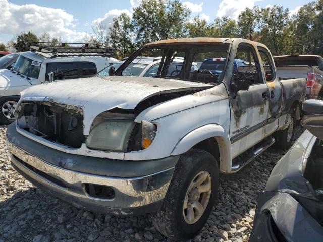 5TBRN34142S323750 - 2002 TOYOTA TUNDRA ACCESS CAB SR5 WHITE photo 1