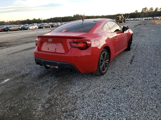 JF1ZNAA1XE8705229 - 2014 TOYOTA SCION FR-S RED photo 3