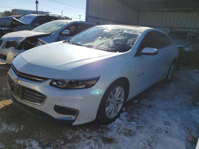 1G1ZJ5SU5GF261187 - 2016 CHEVROLET MALIBU HYBRID WHITE photo 1