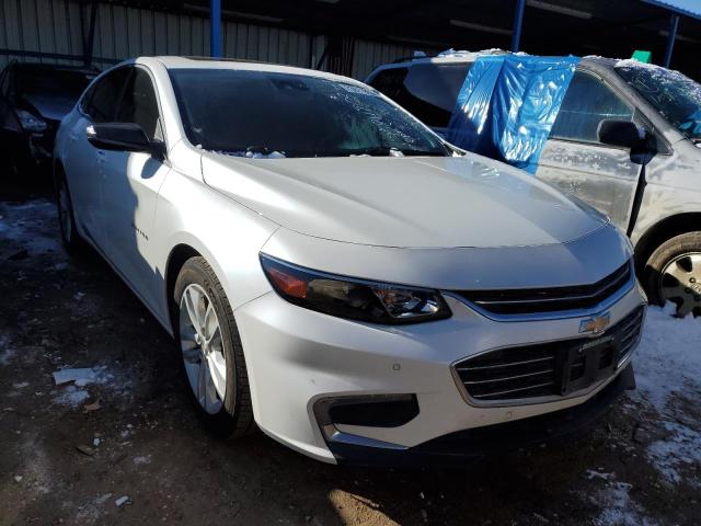 1G1ZJ5SU5GF261187 - 2016 CHEVROLET MALIBU HYBRID WHITE photo 4