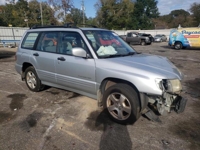 JF1SF65682G701750 - 2002 SUBARU FORESTER S SILVER photo 4