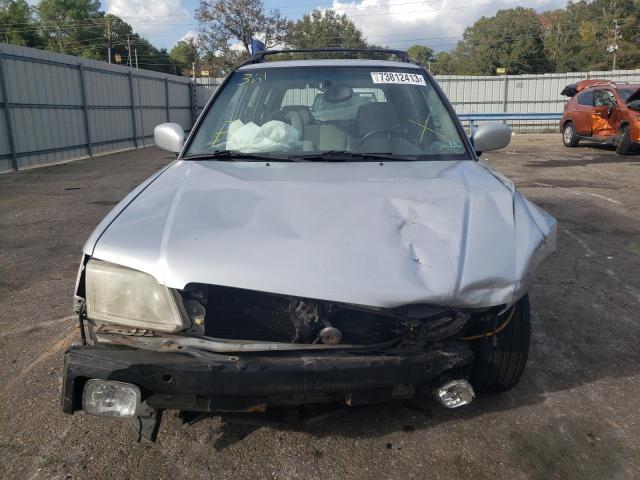 JF1SF65682G701750 - 2002 SUBARU FORESTER S SILVER photo 5