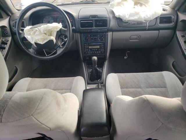 JF1SF65682G701750 - 2002 SUBARU FORESTER S SILVER photo 8